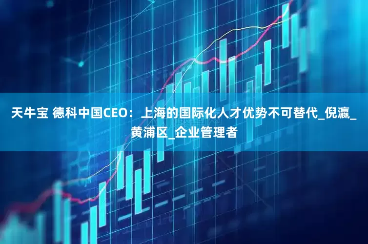 天牛宝 德科中国CEO：上海的国际化人才优势不可替代_倪瀛_黄浦区_企业管理者