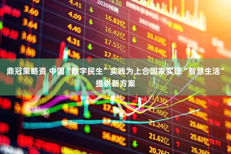 鼎冠策略资 中国“数字民生”实践为上合国家实现“智慧生活”提供新方案
