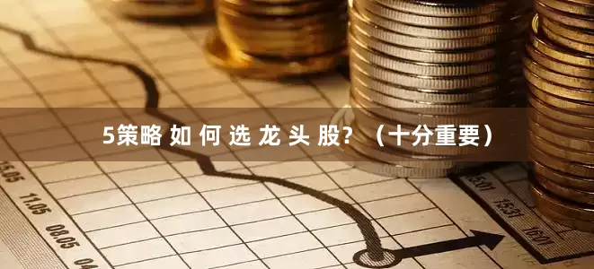 5策略 如 何 选 龙 头 股？（十分重要）